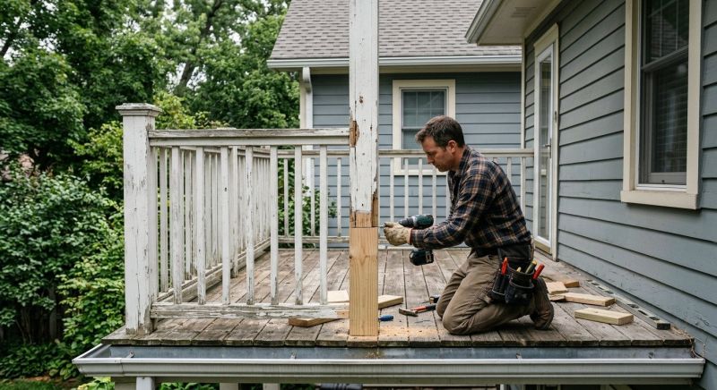 Balcony Railing Repair Service